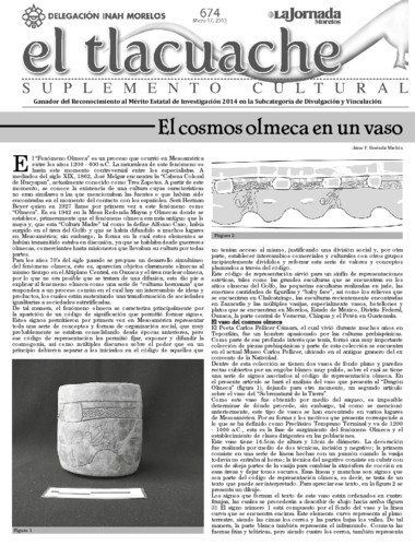 El Tlacuache Núm. 674 (2015)