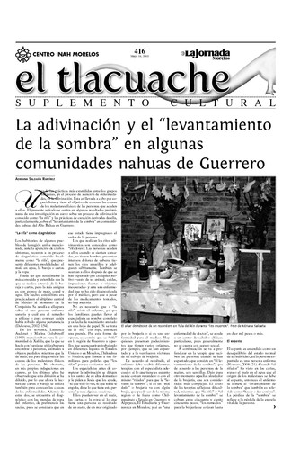 El Tlacuache Núm. 416 (2010)