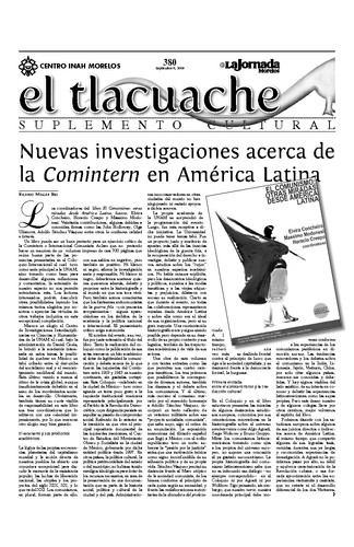 El Tlacuache Núm. 380 (2009)