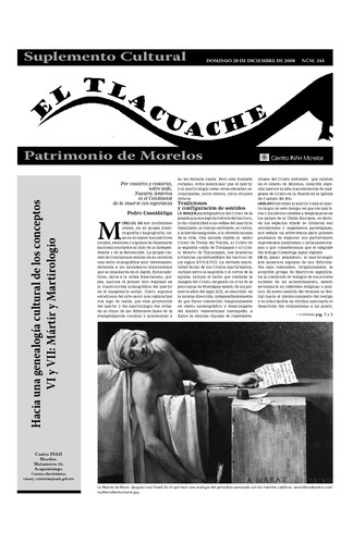 El Tlacuache Núm. 344 (2008)