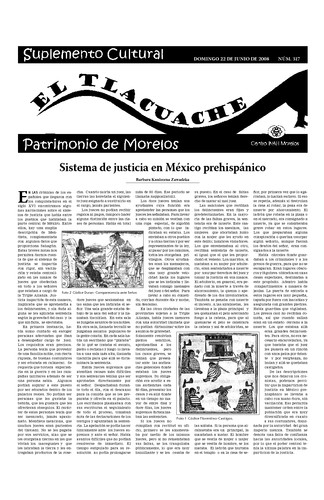 El Tlacuache Núm. 317 (2008) Primera parte