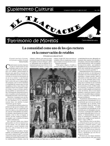 El Tlacuache Núm. 283 (2007)
