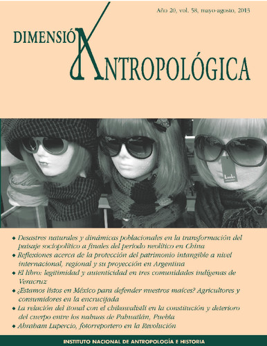 Dimensión Antropológica Vol. 58 (2013)