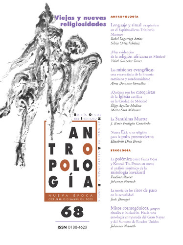 Antropología Num. 68 (2002) Viejas y nuevas religiosidades