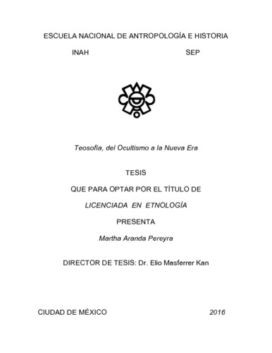 Teosofía, del ocultismo a la nueva era