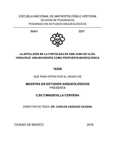 La artillería en la fortaleza de San Juan de Ulúa, Veracruz