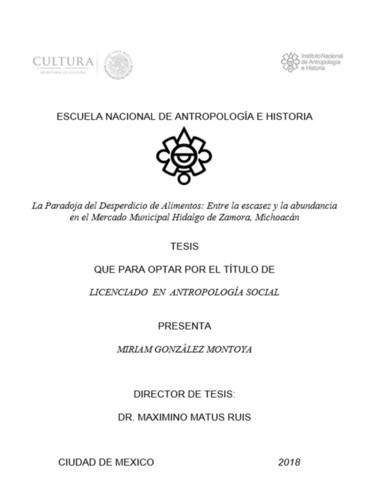 La paradoja del desperdicio de alimentos: entre la escasez y la abundancia en el mercado municipal Hidalgo de Zamora, Michoacán