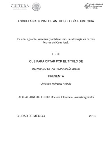 Pasión, aguante, violencia y antifascismo