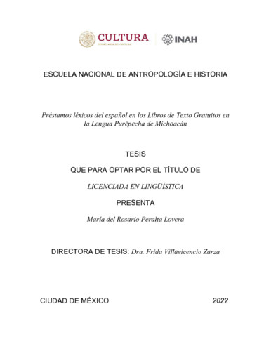 Préstamos léxicos del español en los libros de texto gratuitos en la lengua purépecha de Michoacán