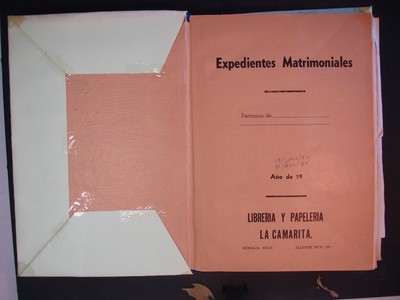 Libro de matrimonios No. 7