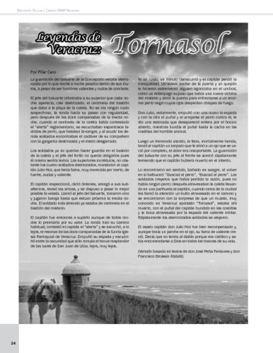 Leyendas de Veracruz. Tornasol