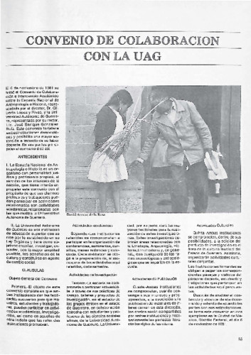 Convenio de colaboración con la UAG