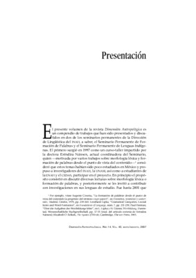 Presentación