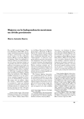 Mujeres en la Independencia mexicana: un olvido persistente