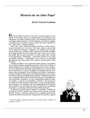 Historia de un falso Papa