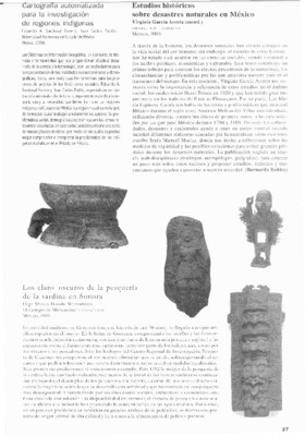 Estudio históricos sobre desastres naturales en México