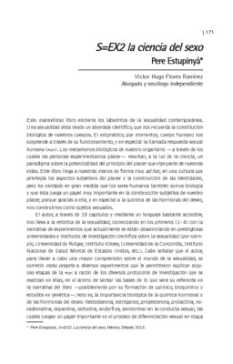 S=EX2 la ciencia del sexo
