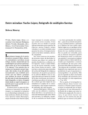 Entre miradas: Nacho López, fotógrafo de múltiples facetas