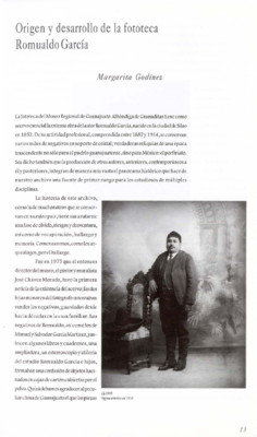 Origen y desarrollo de la fototeca Romualdo García