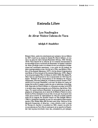 Los Naufragios de Alvar Núñez Cabeza de Vaca