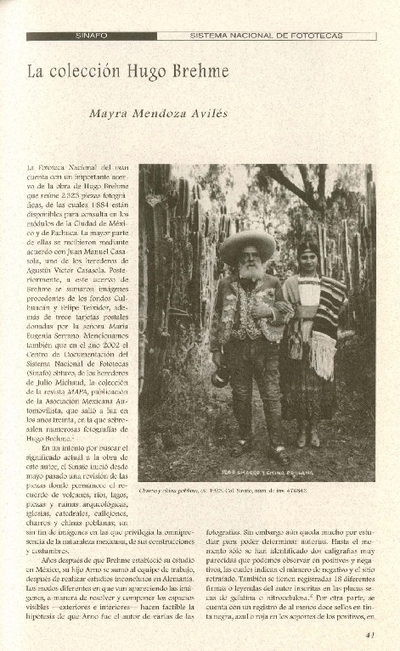 La colección Hugo Brehme