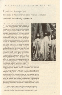 Expedición a Bonampak 1949. Fotografía de Manuel Álvarez Bravo y Arturo Sotomayor