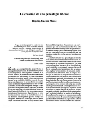 La creación de una genealogía libre