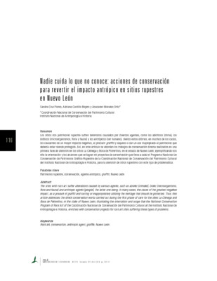 Nadie cuida lo que no conoce: acciones de conservación para revertir el impacto antrópico en sitios rupestres en Nuevo León
