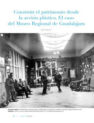 Construir el patrimonio desde la acción plástica. El caso del Museo Regional de Guadalajara