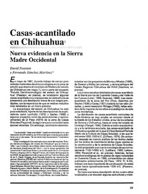 Casas-acantilado en Chihuahua