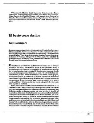 El busto como destino
