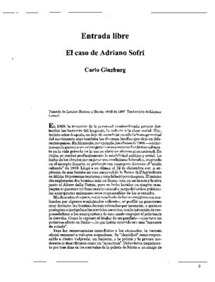 El caso de Adriano Sofri