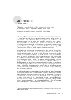 Los restauradores