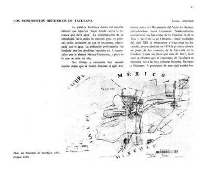 Los monumentos históricos de Tacubaya