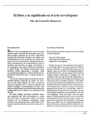 El libro y su significado en el arte novohispano 