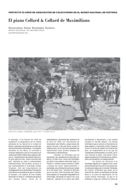 El piano Collard & Collard de Maximiliano