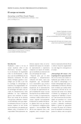 El cuerpo en tensión