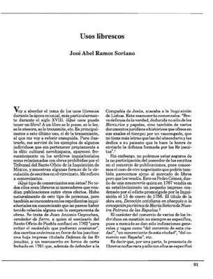 Usos librescos