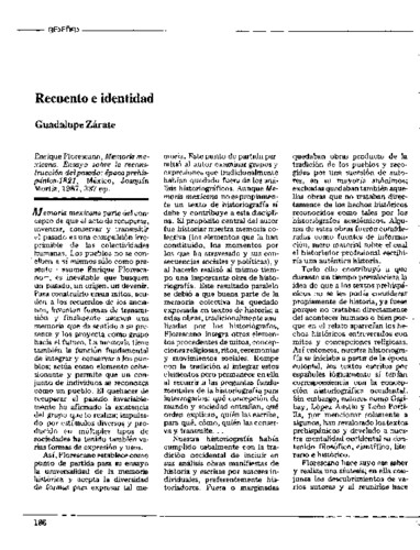 Recuento e identidad