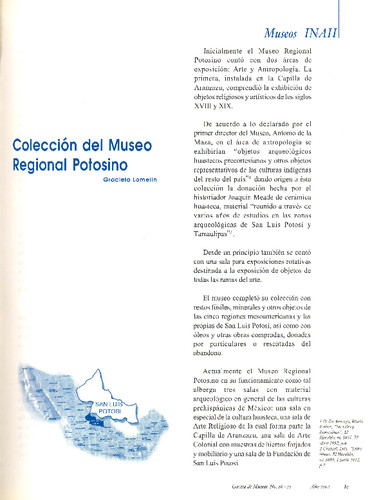 Colección del Museo Regional Potosino