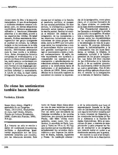 De cómo los sentimientos también hacen historia