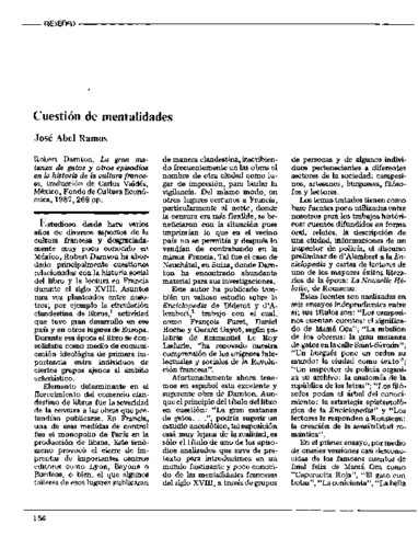 Cuestión de mentalidades