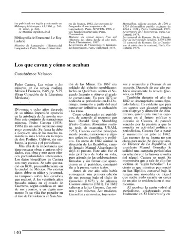 Los que cavan y cómo se acaban