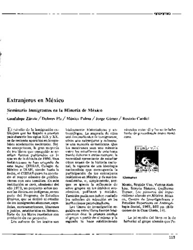 Extranjeros en México