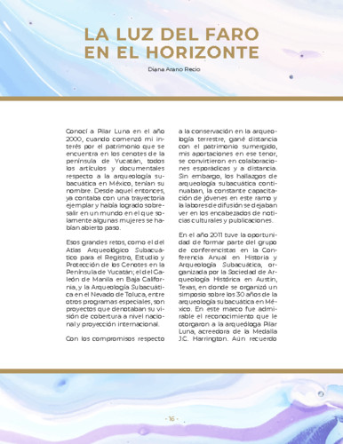 La luz del faro en el horizonte 