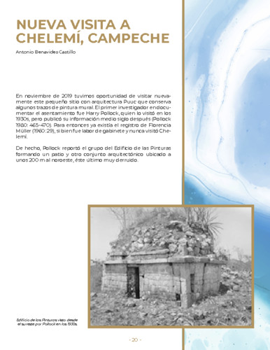 Nueva visita a Chelemí, Campeche 