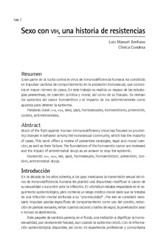 Sexo con VIH, una historia de resistencias