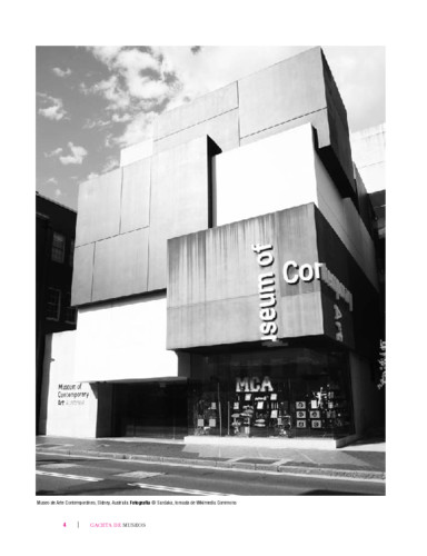 El arte en el espacio o el espacio del arte: arquitectura del museo de arte moderno y contemporáneo