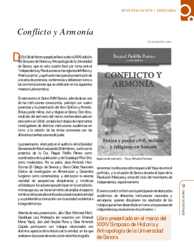 Conflicto y Armonía