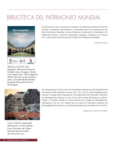 Biblioteca del Patrimonio mundial